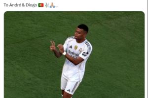 有情有义！姆巴佩社媒晒照悼念若塔和他弟弟安德烈